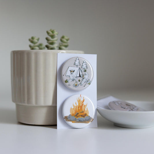 By the Fire - Pack of 2