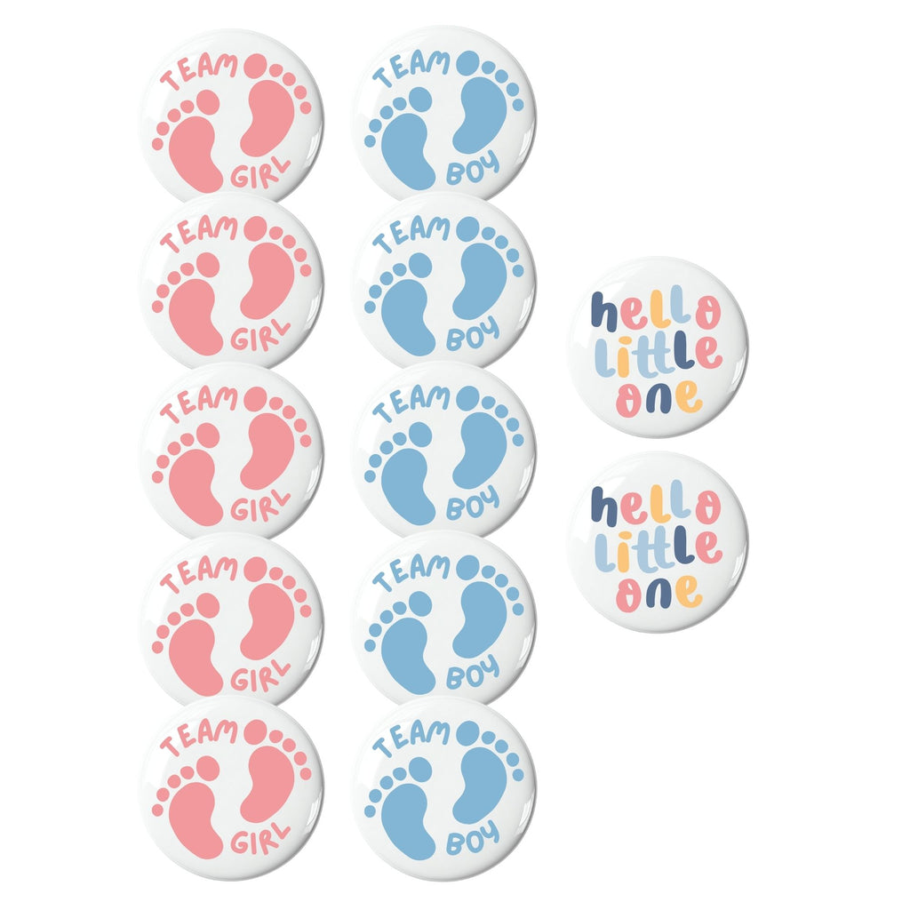 Baby Shower Button Set